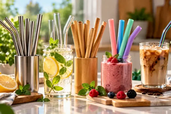 What Is a Reusable Straw Made Of? 7 Materials Compared