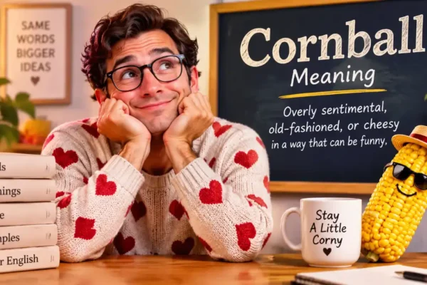 Cornball Meaning: Definition, Slang, Origin, and Real-Life Examples