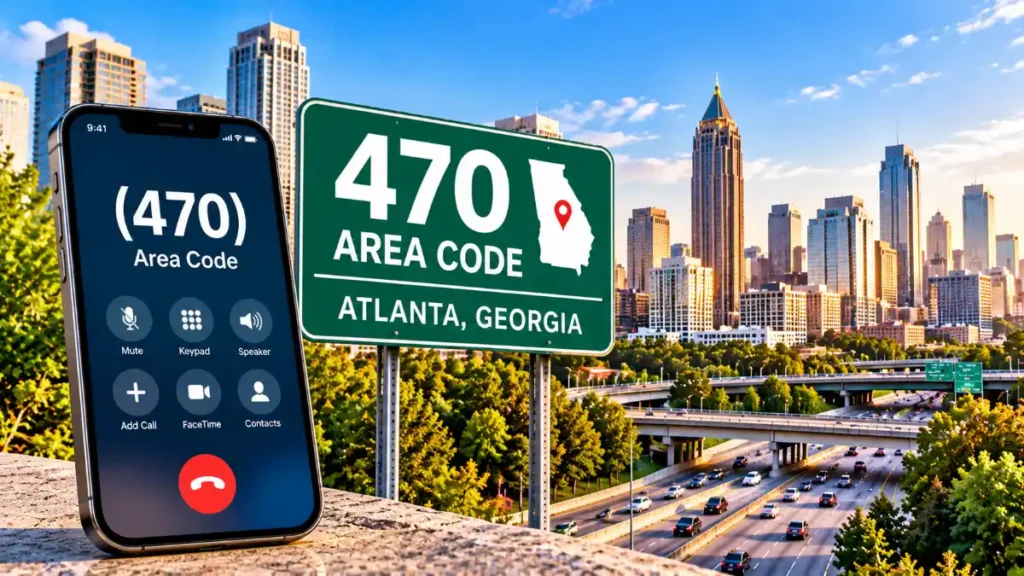 470 Area Code
